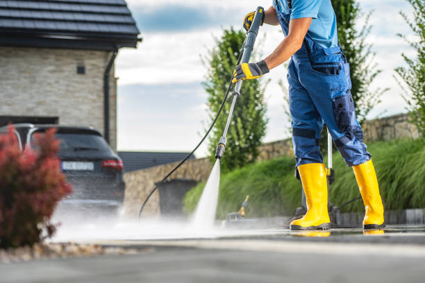Pressure Washing Brick in Columbia City, OR